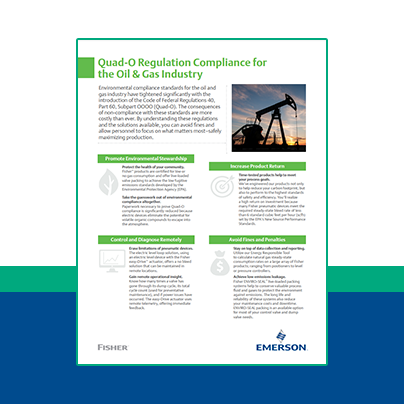 Quad-O Regulation Compliance for the Oil & Gas Industry