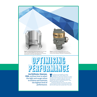 Optimizing anti-surge valve performance in an LNG plant