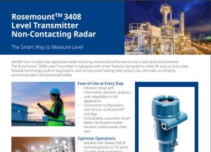 Product flyer Rosemount 3408 Level Transmitter